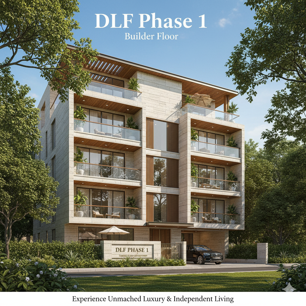 5 Things to Look for in a 4 BHK Builder Floor in DLF Phase 1